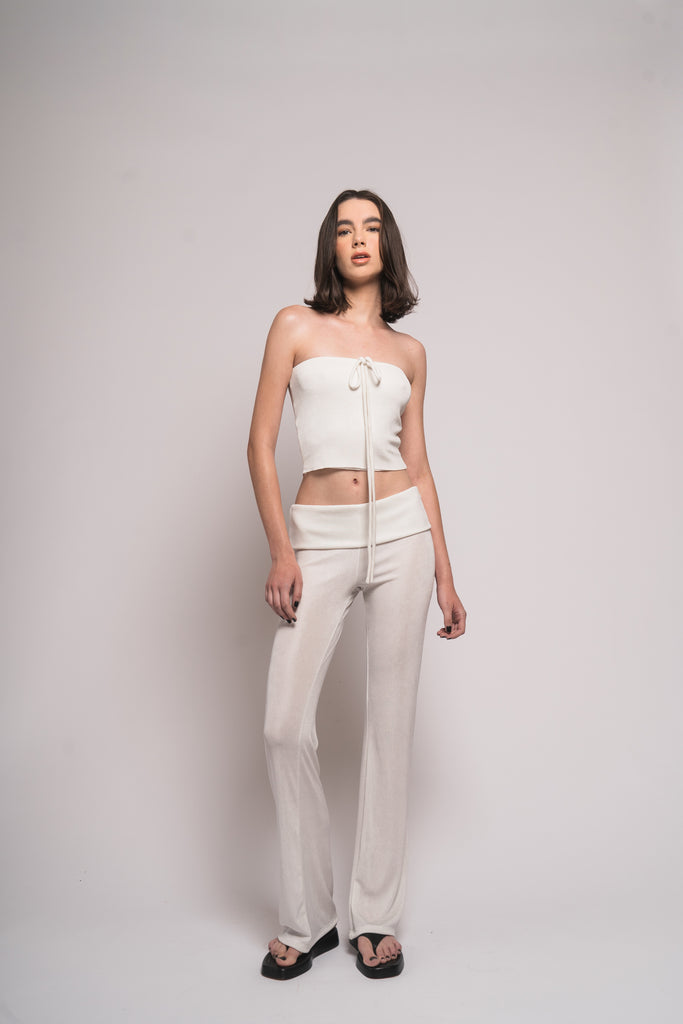 Calça Youse Britney Branco - Shop Youse