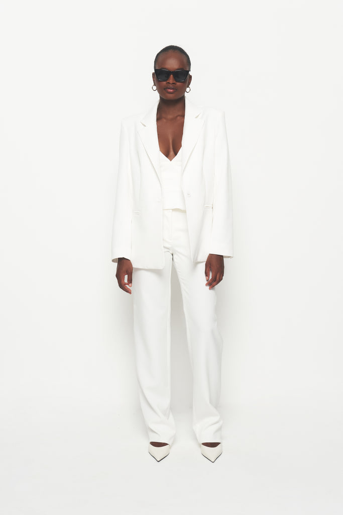 Blazer Alfaiataria Brasília Youse Off White - Shop Youse